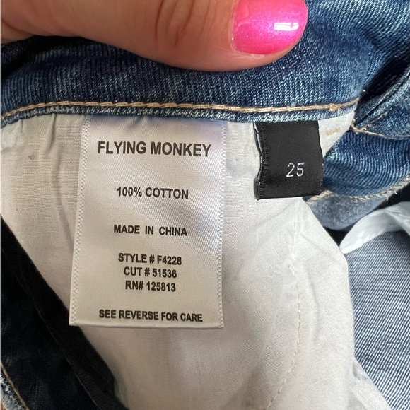 Flying Monkey Jean Shorts - Picture 5 of 5